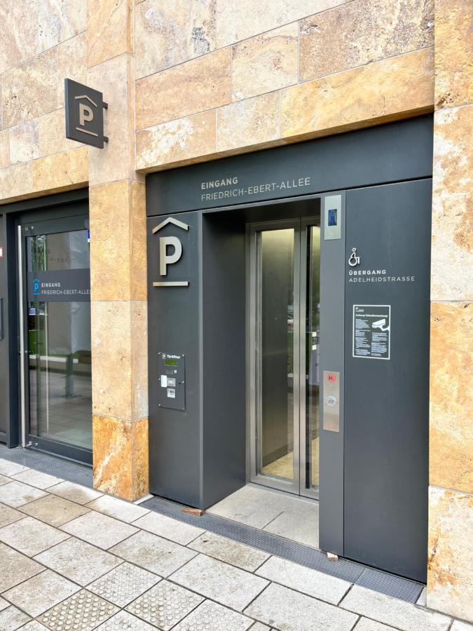 Raum2Go - No1 Modernes Ruhiges 2-Schlafzimmer Apartment City & Park Wiesbaden Kültér fotó